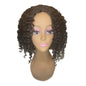 Brazilian Deep Wave Bob Wig Synthetic Hair Afro Wave Curly 12 Inches