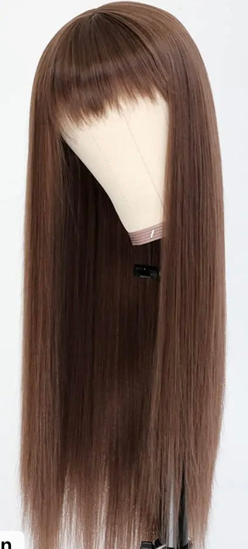 24 Inch Wig Synthetic Heat Resistant